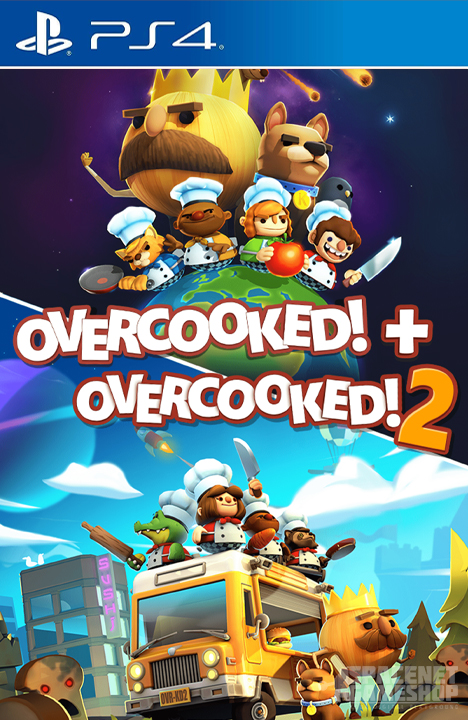 Overcooked! + Overcooked! 2 Bundle PS4